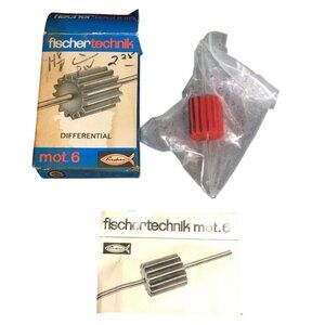 Fischertechnik Differential Mot. 6 Kit Germany 1960's